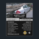 Flyer Daño de propiedad - Cirujano del árbol - Arborismo<br><div class="desc">Daño inmobiliario - Cirujano árbol - Volante publicitario arborista por la tienda de tarjetas de visita.</div>