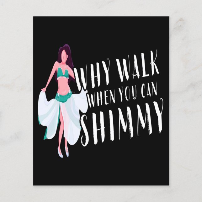 Flyer danza Belly (Frente)