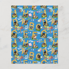 Flyer De Nuevo A La Escuela Funda De Diseño Repetido ABC