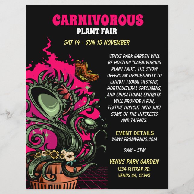 Flyer De Venus (Frente)