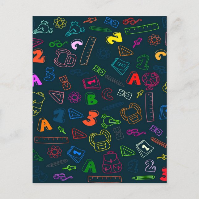 Flyer De vuelta a la escuela (Frente)