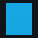 Flyer Decoración de fondo de color azul cielo<br><div class="desc">Este producto personalizado está disponible en una decoración de color de acento azul ciano para usted o como regalo para que se sienta bien en todas las ocasiones. Haga clic en el botón "Personalizar it!" o enlace que encuentre en esta página de producto para revelar un conjunto de herramientas de...</div>