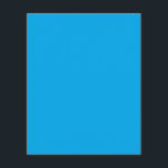 Flyer Decoración de fondo de color azul cielo<br><div class="desc">Este producto personalizado está disponible en una decoración de color de acento azul ciano para usted o como regalo para que se sienta bien en todas las ocasiones. Haga clic en el botón "Personalizar it!" o enlace que encuentre en esta página de producto para revelar un conjunto de herramientas de...</div>