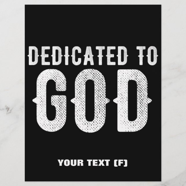 FLYER DEDICADO AL TEXTO BLANCO DEL PERSONALIZABLE GUAY D (Frente)