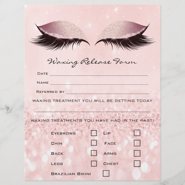 Flyer Depilación por vaciado Responsabilidad Descargo Li (Frente)