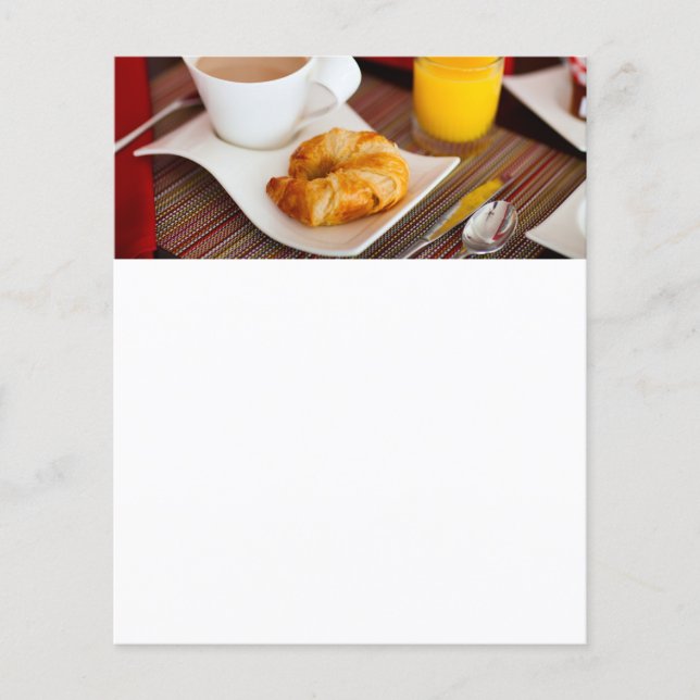 Flyer Desayuno delicioso (Frente)