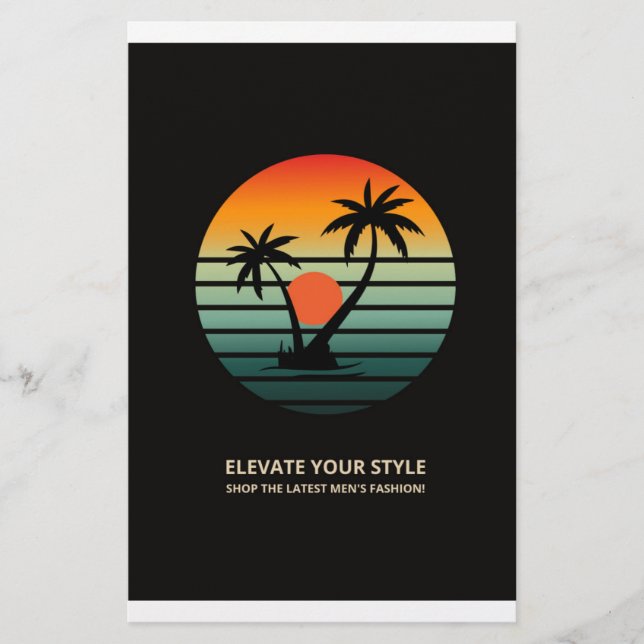 Flyer Desbloquea tu estilo - Compra lo mejor en la moda  (Frente)