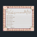 Flyer Deseo que pronto sea la tarjeta de ducha de novia<br><div class="desc">Haz que sea tu propio al agregar tu texto (y fotos personales). Para acceder a las herramientas de edición avanzadas,  vaya a "Personalize" (Personalizar),  desplácese hacia abajo y pulse el enlace "click to personalizar more" (hacer clic en más ). Ver la colección completa para todos los diseños coincidentes!</div>