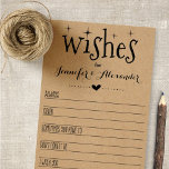 Flyer Deseos por la tarjeta de la pareja feliz<br><div class="desc">Los deseos de la pareja feliz se basan en una base marrón para un aspecto rústico (textura falsa Kraft - papel Kraft no real). Hacerlo propio agregando texto. Atención: para las tarjetas en blanco y negro, deberá eliminar la capa base marrón. Para acceder a las herramientas de edición avanzadas, vaya...</div>