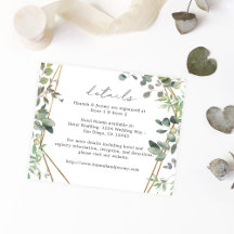 Detalles del Eucalipto Rústico Presupuestario y de