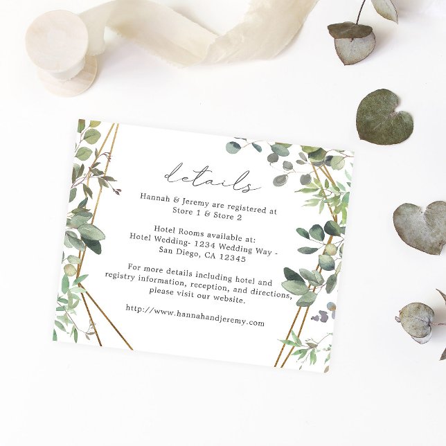 Flyer Detalles del Eucalipto Rústico Presupuestario y de (Subido por el creador)