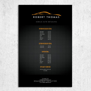 Flyer Detención automática de negros y Naranjas, reparac