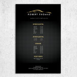 Flyer Detención automática en negro y oro, reparación au<br><div class="desc">Un ilustracion fluido de una motocicleta dorada montada sobre un fondo negro se convierte en la identidad perfecta para cualquier negocio automotor en este volante de personalizable. Ideal para los detalles de coches, reparación automática, concesionarios de coches, lavado de coches, etc. Personalice esta plantilla de folleto con sus listas de...</div>