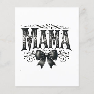 Flyer Día de la Madre de la abuela de mamá