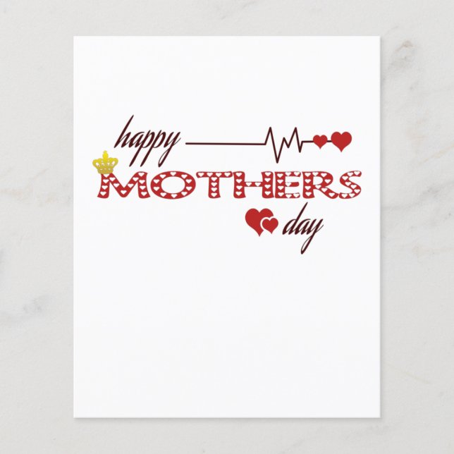 Flyer día de madres felices (Frente)