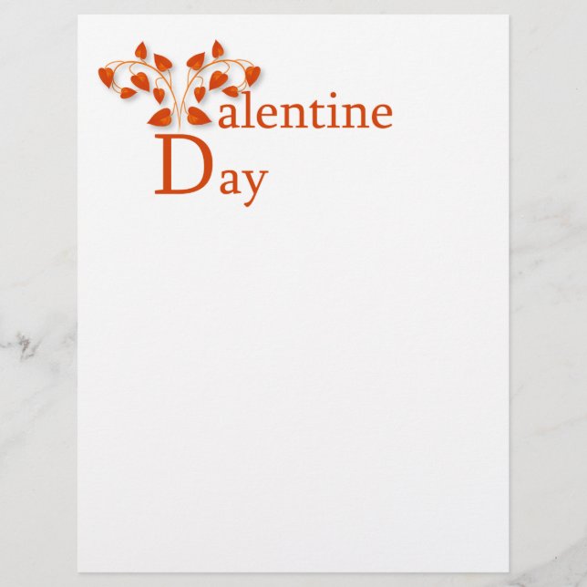 Flyer Día de San Valentín (Frente)