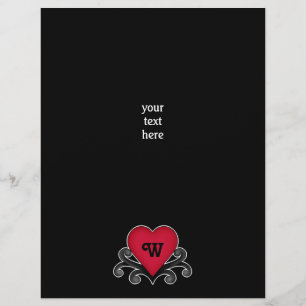 Flyer Día de San Valentín simple y simple