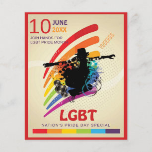 Flyer Día del Orgullo LGBT