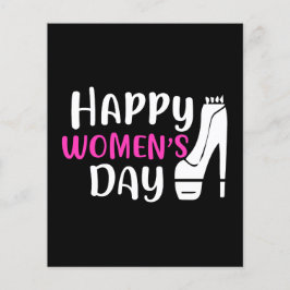 Flyer Día Internacional de la Mujer 8 de marzo