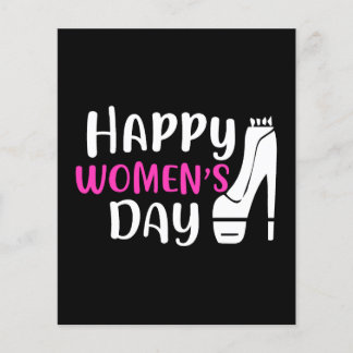 Flyer Día Internacional de la Mujer 8 de marzo