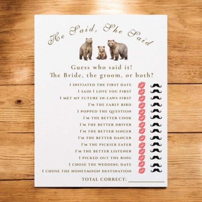 Flyer Dijo: 'Bear Adventure Mountains', Ella Dijo (Subido por el creador)