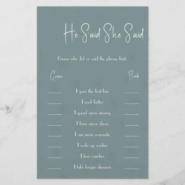 Flyer Dijo / Dijo Volador De Tarjetas De Juego (Frente)