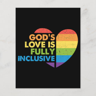 Flyer Dios Gay Cristiano Lgbt