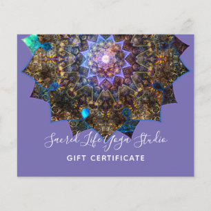 Flyer Diosa de la Tierra Mandala