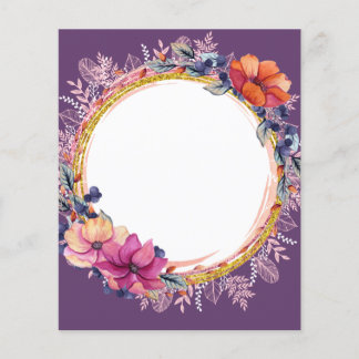 Flyer Diseñar el propio Boda de eventos de Fiesta Giral