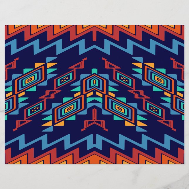 Flyer Diseño abstracto de formas distorsionadas (Frente)