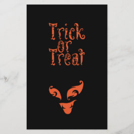 Flyer Diseño Boo Trick o Tret