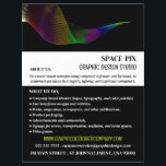 Flyer Diseño de Arte Gráfico, Diseñador Gráfico Publicit<br><div class="desc">Diseño de Arte Gráfico,  Diseñador Gráfico Publicitario de Volantes por The Business Card Store.</div>