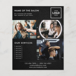 Flyer Diseño de Branding de Belleza Moderna para Profesi