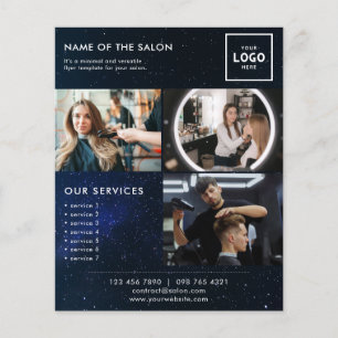 Flyer Diseño de Branding de Belleza Moderna para Profesi