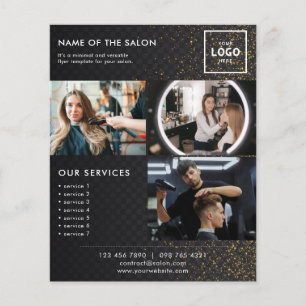 Flyer Diseño de Branding de Belleza Moderna para Profesi