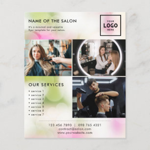 Flyer Diseño de Branding de Belleza Moderna para Profesi
