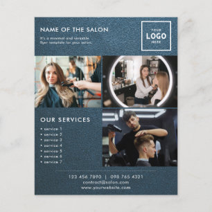 Flyer Diseño de marca de belleza moderna para profesiona