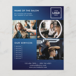 Flyer Diseño de Marca de Belleza Moderna para Profesiona