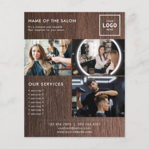 Flyer Diseño de Marca de Belleza Moderna para Profesiona