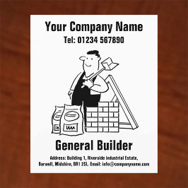 Flyer Diseño de Personalizado general Builder