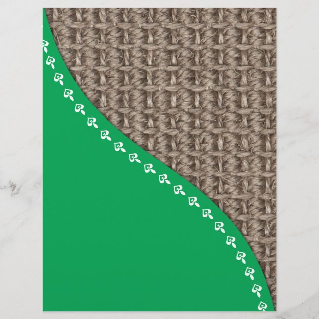 Flyer Diseño ecológico (Frente)