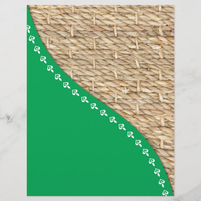 Flyer Diseño ecológico (Frente)