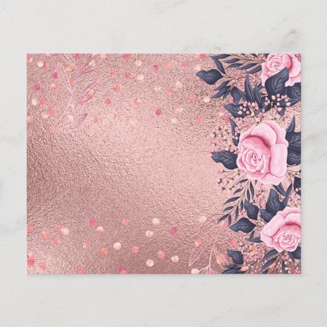 Flyer Diseño propio de negocios de eventos metálicos de  (Frente)