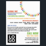 Flyer Diseño, traductor e intérprete de comunicación<br><div class="desc">Volantes De Publicidad De Diseño De Comunicación,  Traductor E Intérprete Por La Tienda De Tarjetas De Negocios.</div>