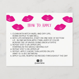 Flyer Distribuidor de Lipsense Labios Rosados Calientes 