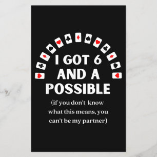 Flyer Divertidas Espadas Tengo Seis Y Una Posible Tarjet