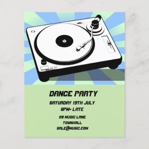 Flyer DJ Dance Fiesta Nightclub