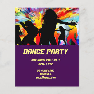 Flyer DJ Dance Fiesta Nightclub