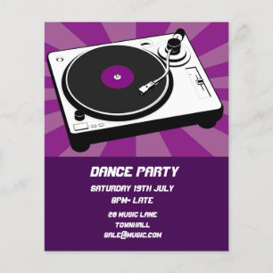 Flyer DJ Dance Fiesta Nightclub