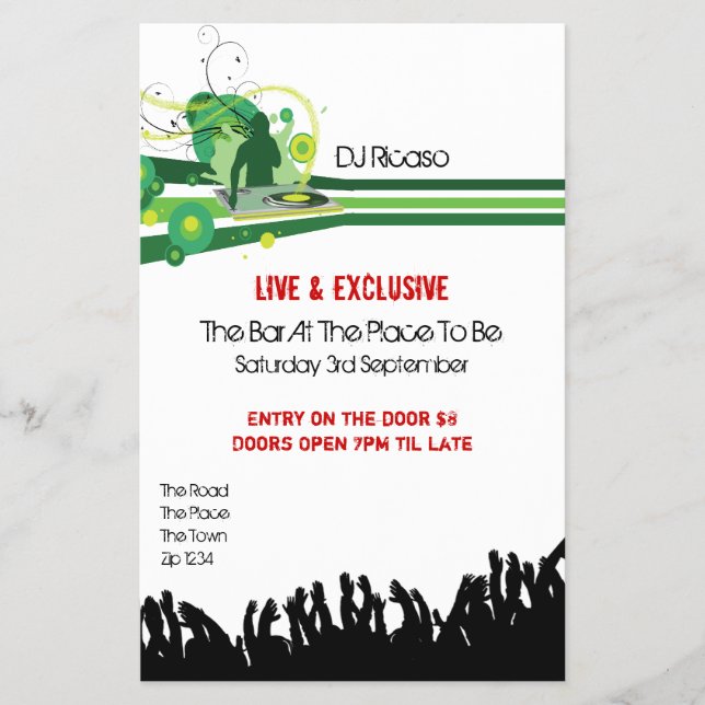 FLYER DJ FIESTA (Frente)